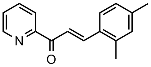 3-（2,4-二甲基苯基）-1-(2-吡啶基)丙-2-烯-1-酮