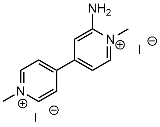 2-氨基-1,1'-二甲基-4,4'-联吡啶-1,1'-二碘化物