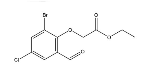 2-（2-溴-4-氯-6-甲酰基苯氧基）乙酸乙酯