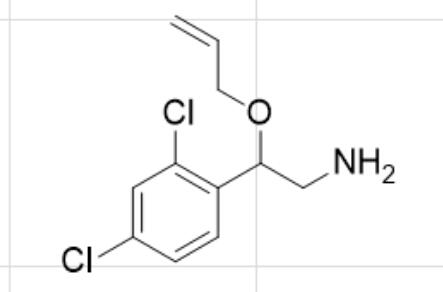 -2-(allyloxy)-2-(2,4-dichlorophenyl)ethanamine hydrochloride